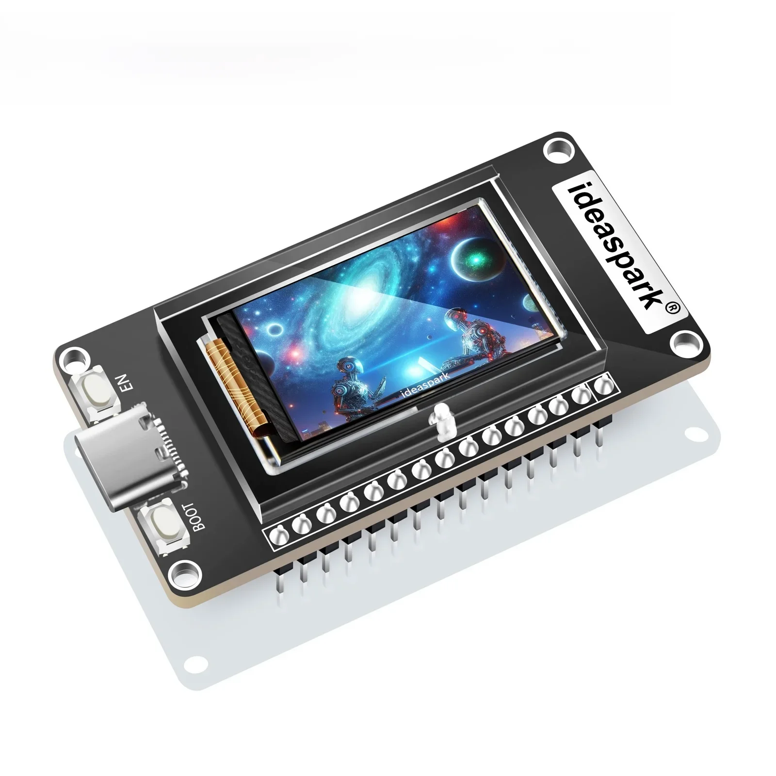 ideaspark ®   Płytka rozwojowa ESP32 1.14 w ST7789 135x240 wyświetlacz TFT LCD, moduł WiFi + BL, CH340, typ C dla Arduino Micropython — zdjęcie produktu 7