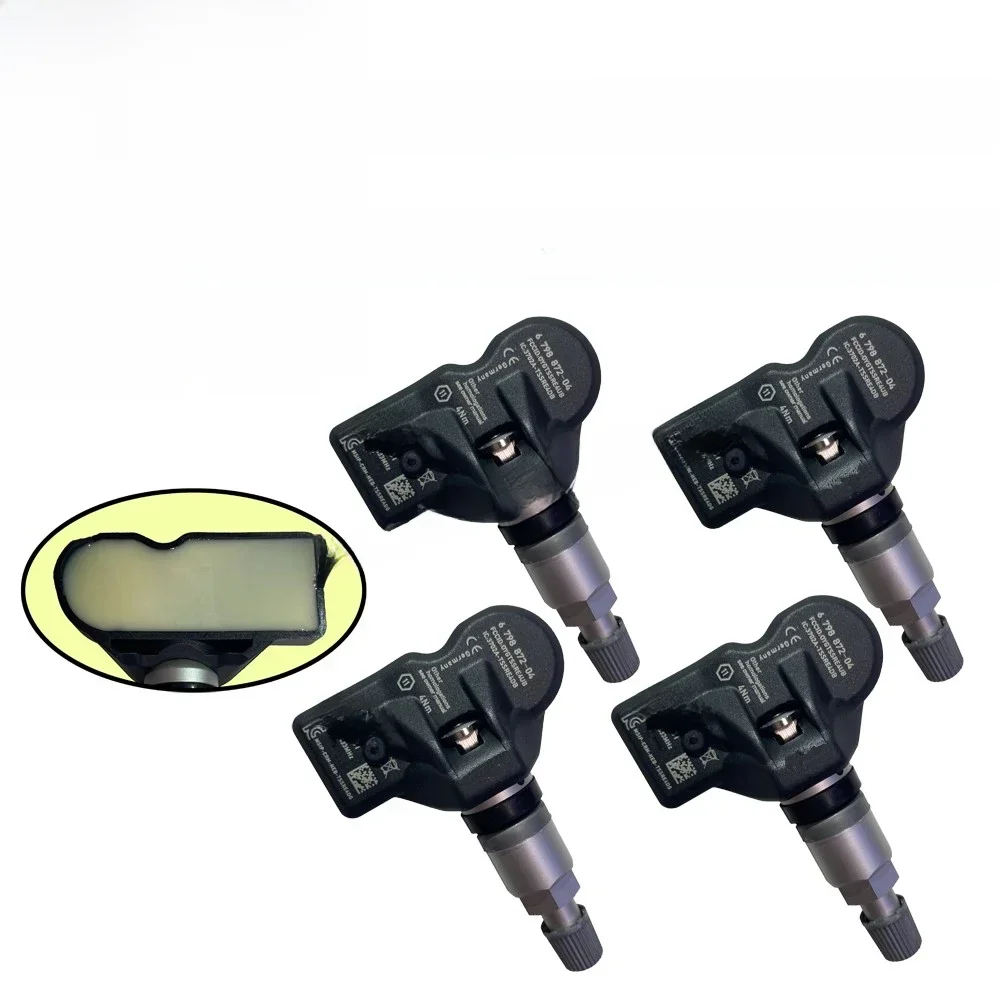 4 pcs/lot 433 MHZ pour BMW 5 6 7 X1 X3 X4 TPMS système de surveillance de la pression des pneus capteur TPMS de voiture 36106798872 36106874830 36106890964