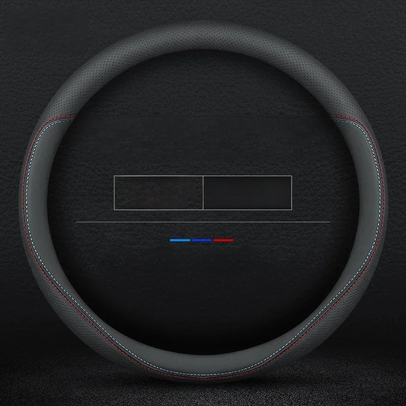 38CM 40CM 42cm 45cm 47cm Car Truck Extra Large Artificial Leather Steering Wheel Braid Cover Universal Auto Interior Accessories — zdjęcie 2