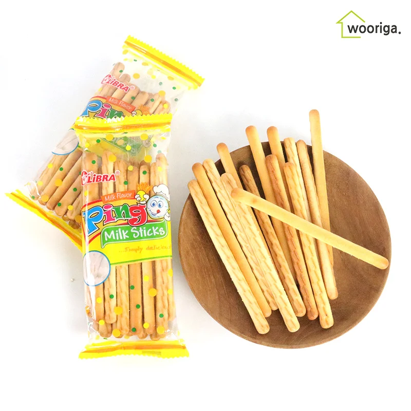 Vara do dedo do leite do pingo, Doces importados, Grande capacidade, 414g x 2 sacos