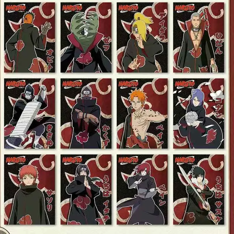 Naruto Collection Cards Wholesale Booster Box 2025 Miao Gu Anime Game Collection Card Board Game Card Children's Holiday Gift