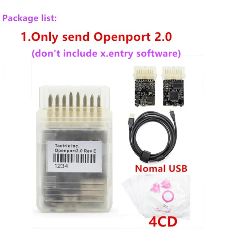 Variant: only openport 2.0