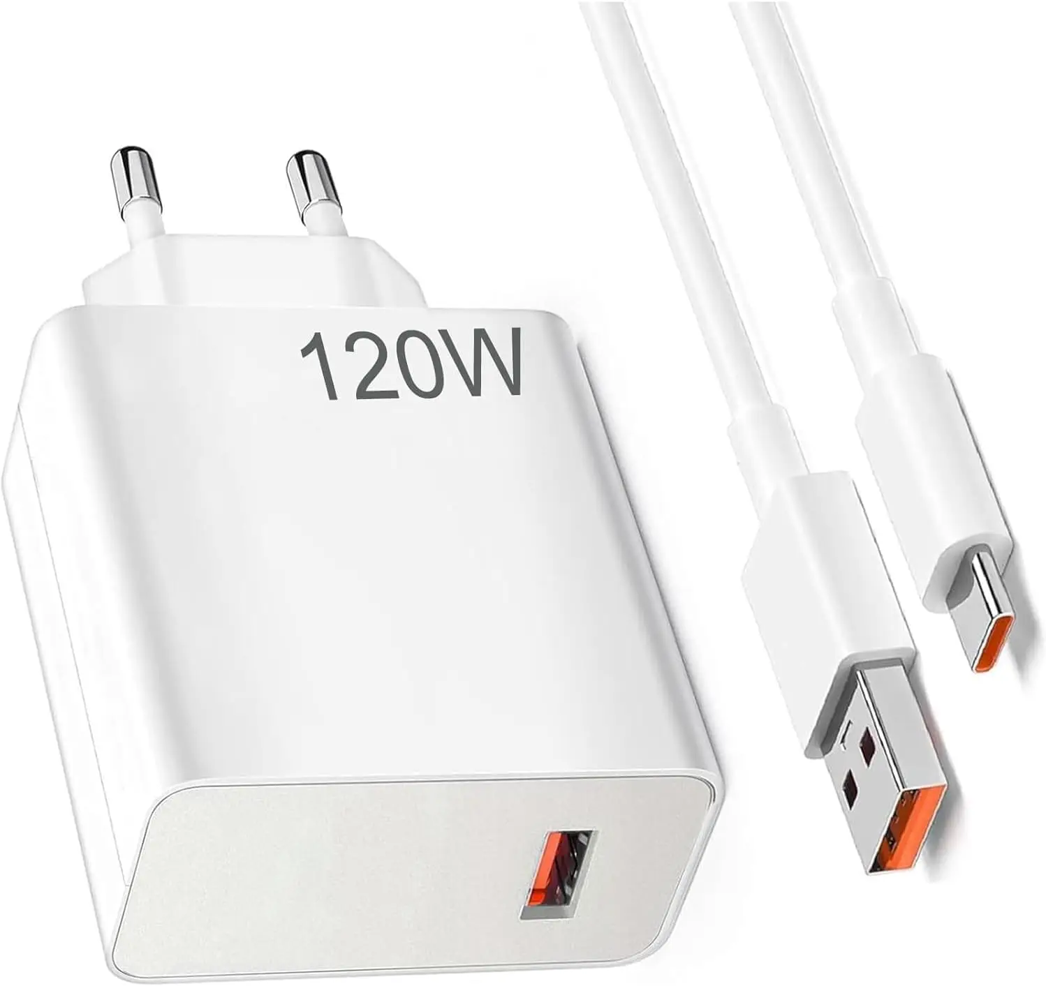 Cargador Original Turbo de Carga Rápida de 120W, Adaptador de Carga Hiperrápida EU/US para Xiaomi Redmi Note 11 12 13 Pro Plus 5