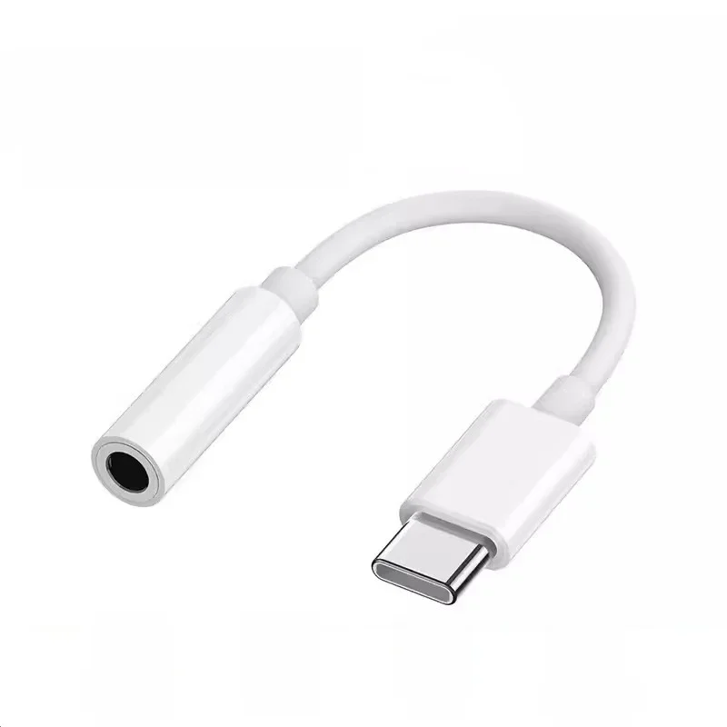 Usb tipo c para 3.5 jack adaptador de fone de ouvido USB-C 3 5mm conversor de cabo de áudio para
