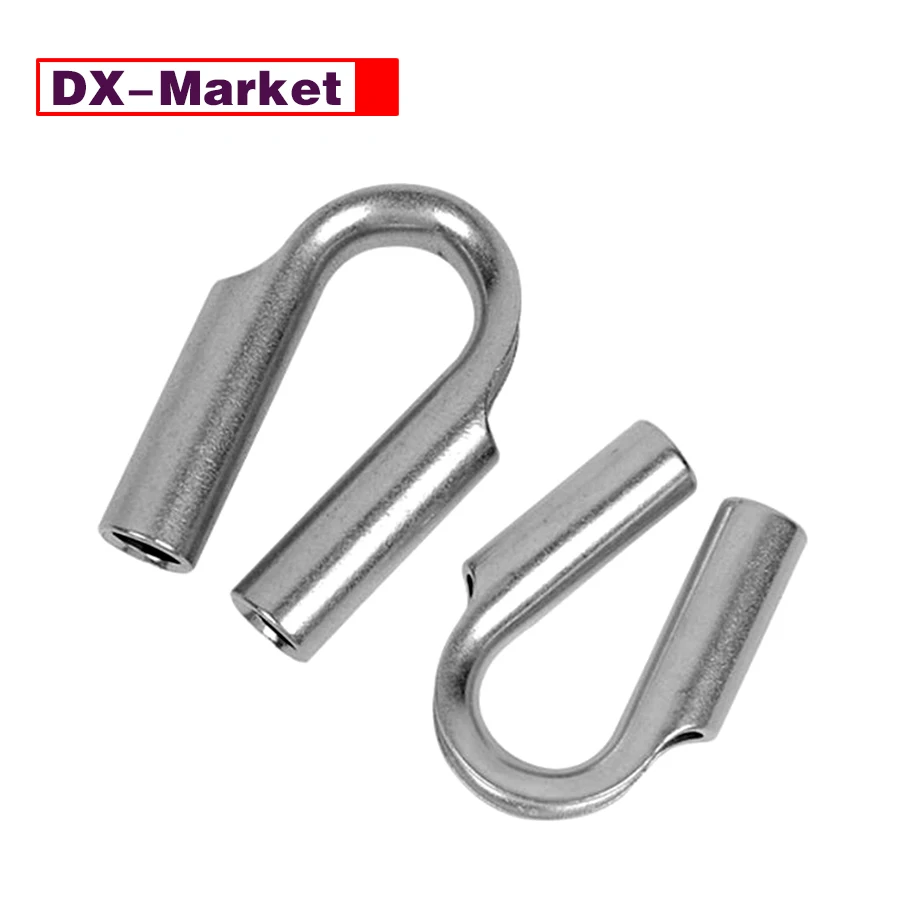 

M10 Tube Type Thimble, SS304 Wire Rope Accessories Cable Thimble, J036