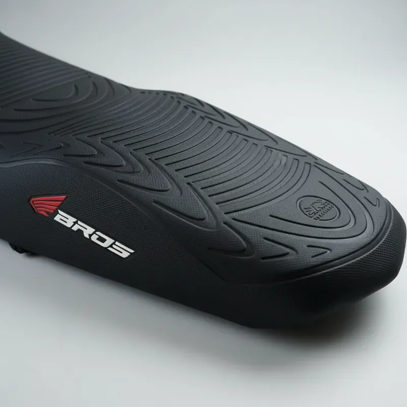 Acessório para motocicleta capa banco de moto Assento emborrachada 3d preta universal bros 160 150 antiderrapante Titan Fan Bros