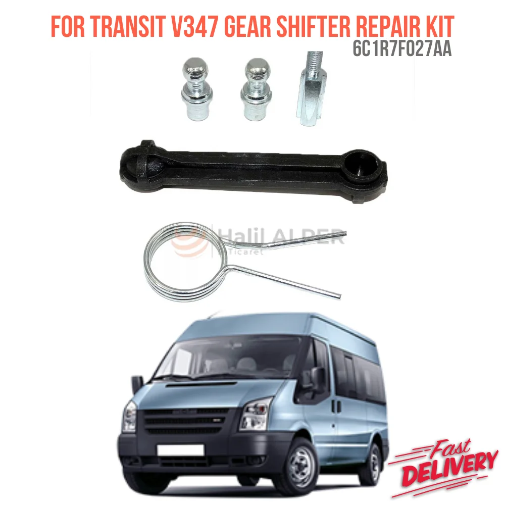 For Transit V347 - V184 Gear Shift Rod Repair Kit - 5 Gear Right Left Set Oem 6C1R7F027AA;1388047 super quality