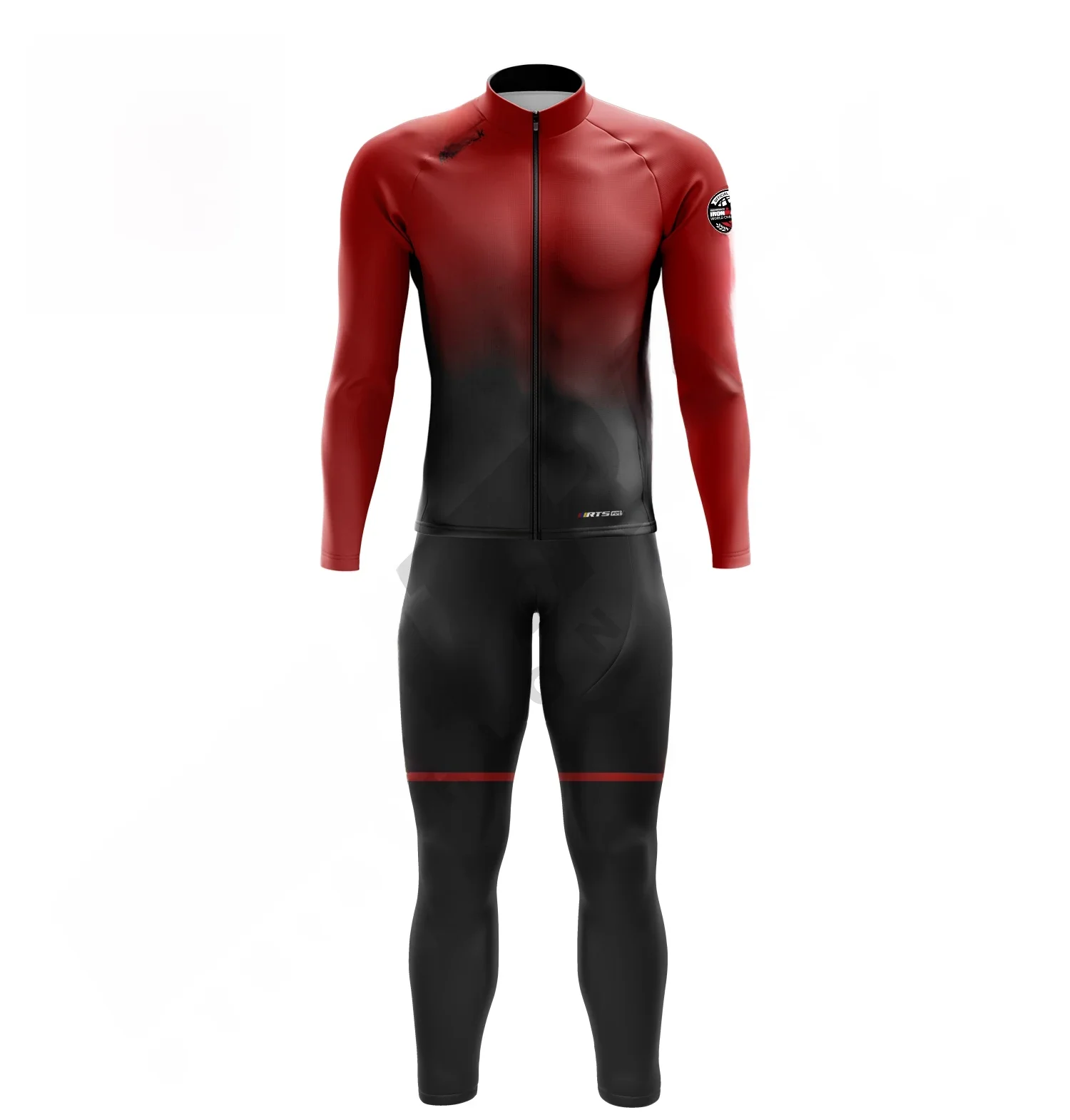 AliExpress UK New RIGHTTRACK Winter Trisuit Thermal Fleece Long Sleeve Skinsuit Skiing Cycling Running Skating