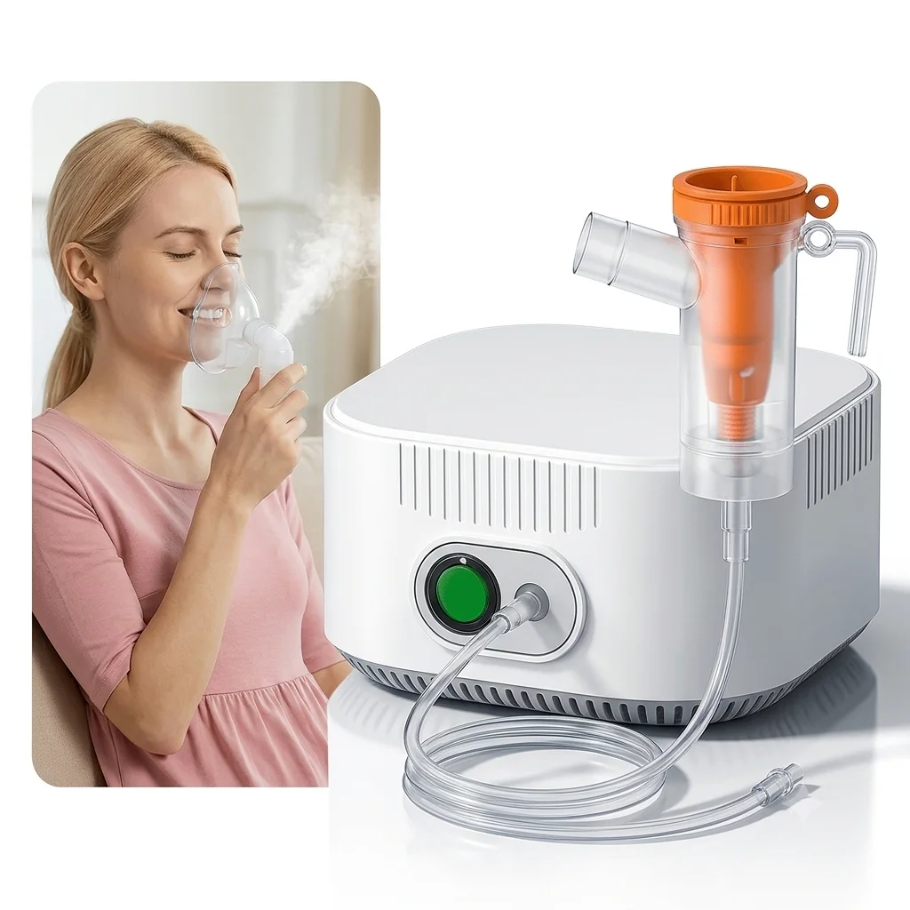 Nébuliseur ultrasonique portable, inhalateur à compresseur, atomiseur médical à mailles pour enfants et adultes, thérapie respiratoire par aérosol pour l'asthme