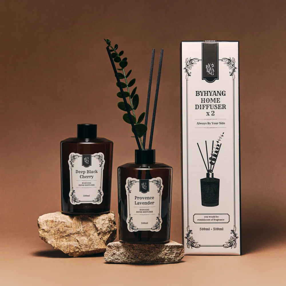 [Alley Special] مجموعة ناشر داخلية للمنزل بسعة كبيرة من Baixiang سعة 510 مل مكونة من قطعتين