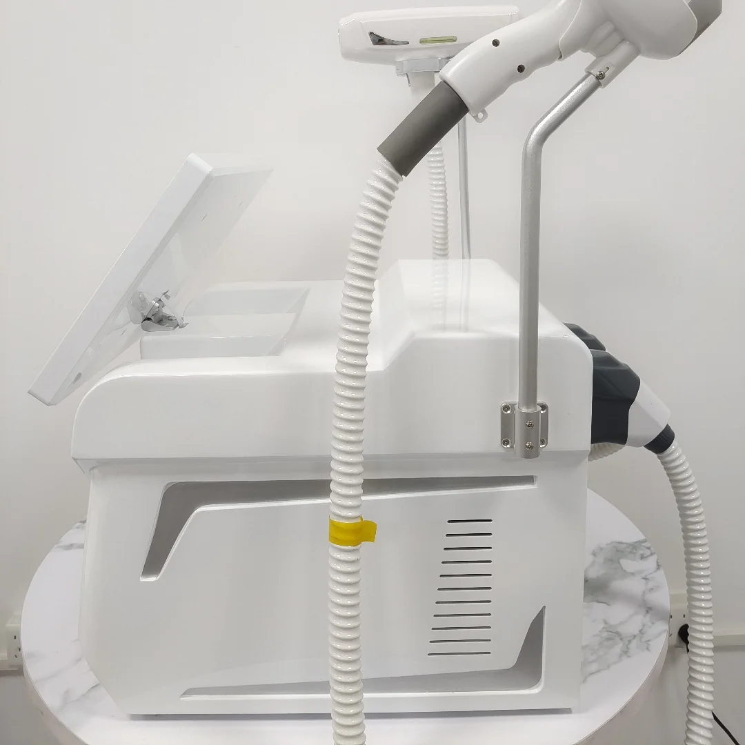 Máquina de depilación láser de diodo Soprano Picotech 2 en 1, depilación, eliminación de tatuajes, dispositivo de belleza profesional de titanio