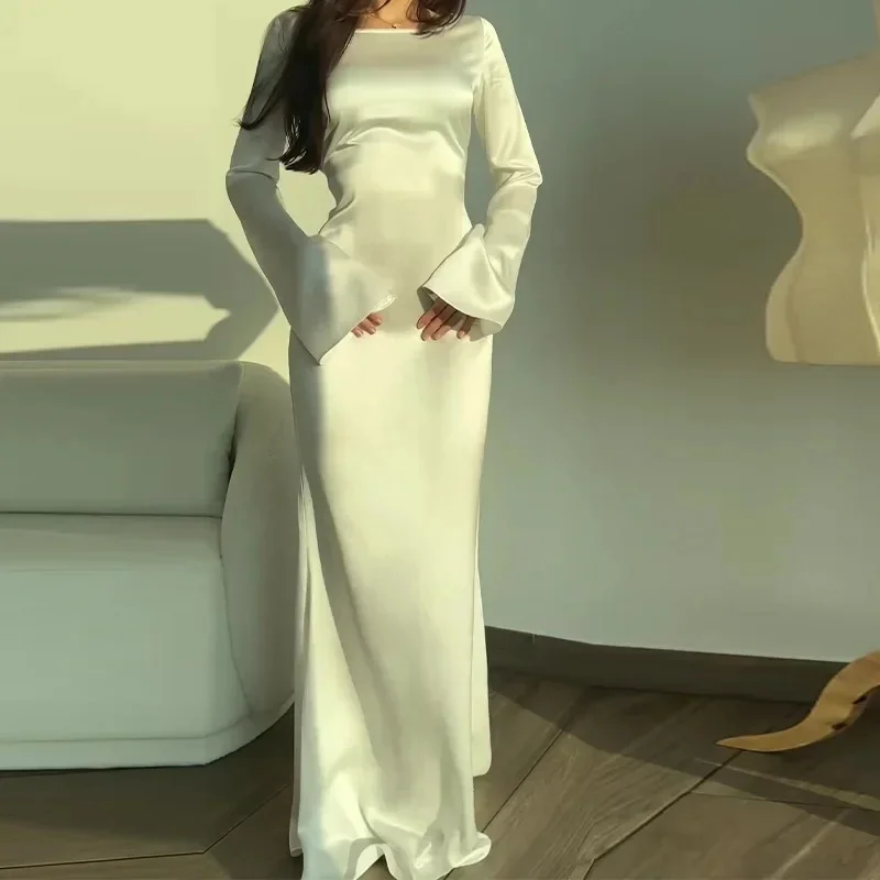 Sukienka na imprezę dla kobiet Abaya Maroko Eid Muslim Dresses Ramadan Slim Fit Abayas Kaftan Elegant Black Dubai Arab Long Robe 2024 — zdjęcie 2