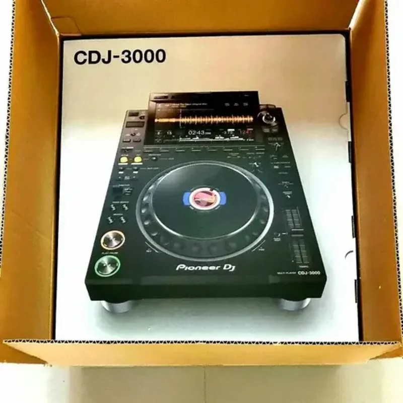 Pioneer DJ CDJ-3000-W White Edition 2 Units Pair DJ Controller