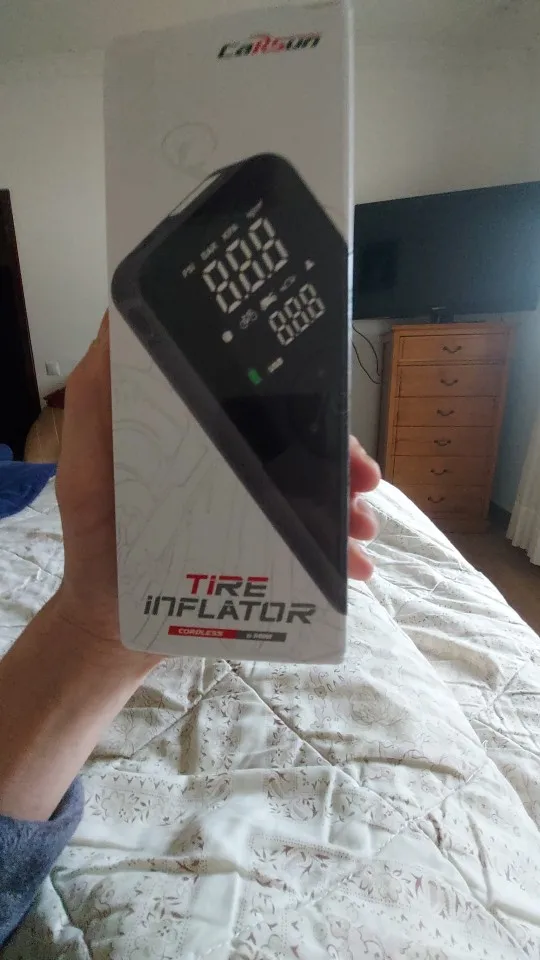 VanVolt AirGo™ Cordless Digital Tyre Inflator - Portable 150 PSI Air Pump photo review