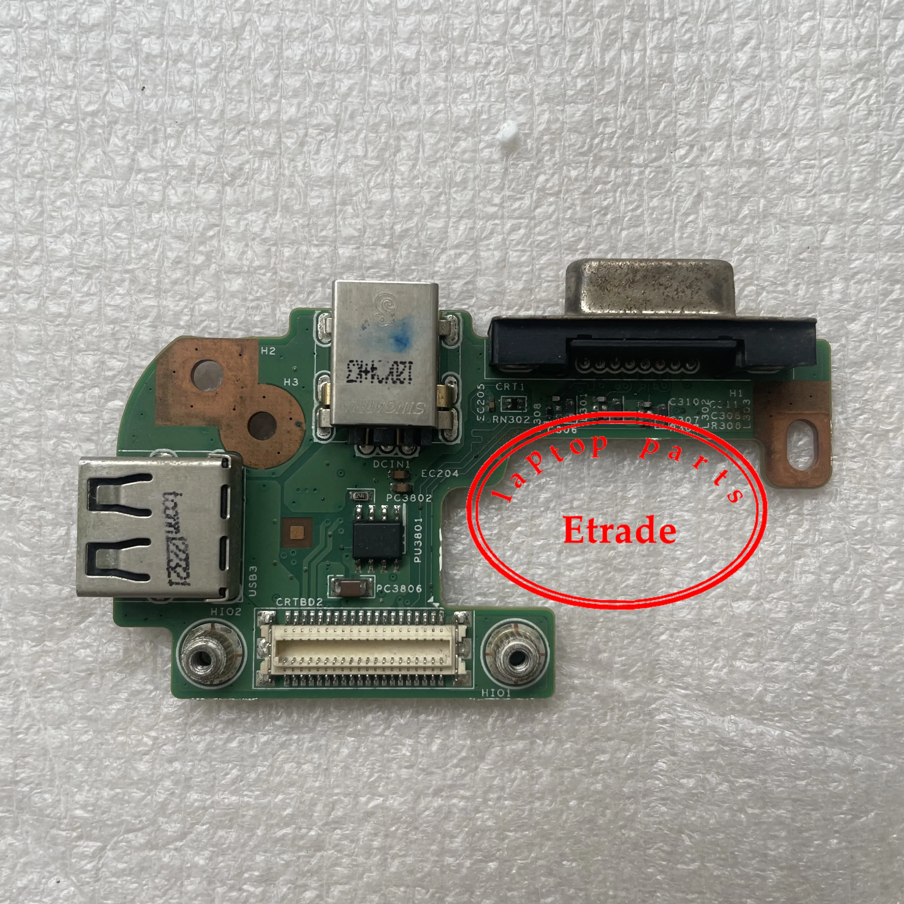 Original For Dell Inspiron N5110 48.4IF05.021 DQ15DN15 CRT BOARD Power Jack port Board