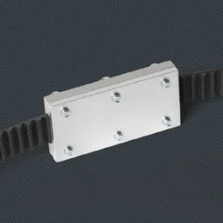 1 Set 2Pcs Timing Belt Closer Belt Connection Open Transmission Belt Closer Combine Belt Fix Plate 2GT/3M/5M/8M/S3M/S5M/S8M/AT10