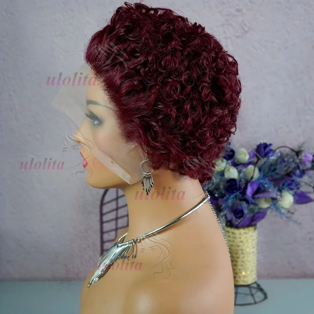 Рисунок 3 - 99J Burdungy13X4 Pixie Cut Curly