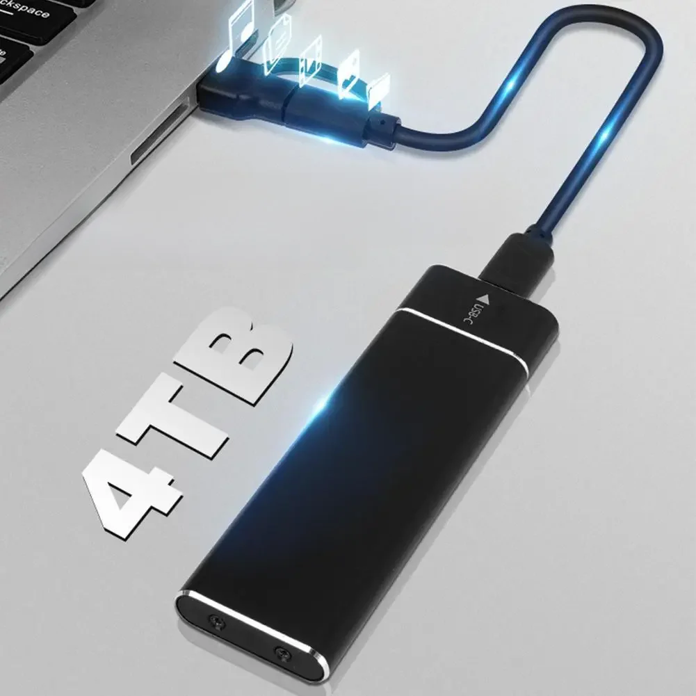 Obudowa Adapter USB 3.1 10G Dual Protocol M2 SSD Case NGFF NVME Notebook Zewnętrzny dysk twardy M2 Box Wysoka jakość najlepiej sprzedający się — zdjęcie produktu 7