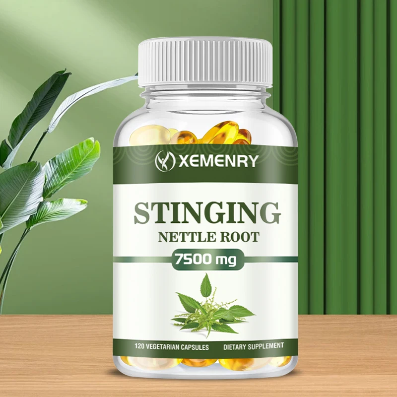 Stinging Nettle Root Supplement - Reduces Urinary Frequency, Prostate and Urinary Tract Health - 120 Capsules