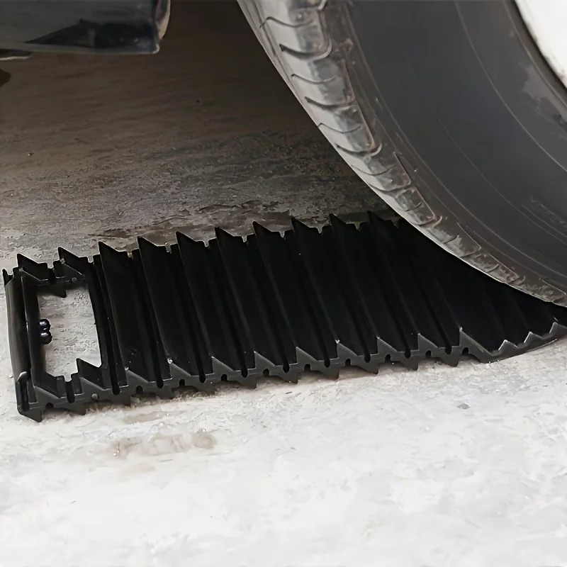 Portable Tire Traction Mat Rubber Anti Slip Recovery Board for Snow Mud Sand Gravel Car ATV Emergency Rescue Accessories