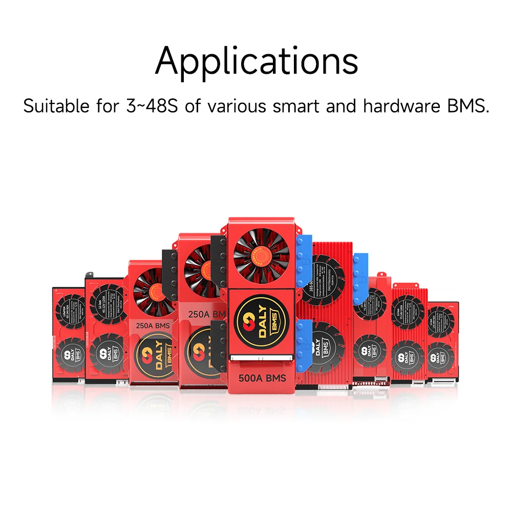 Daly BMS módulo WIFI inteligente, piezas de accesorios de batería, Bluetooth, USB a RS485 a UART, placa de visualización de energía, OEM