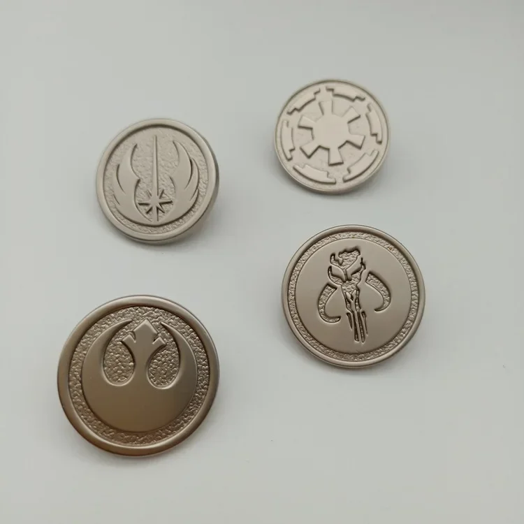 Insigne de chevalier Star VAN, Anakin, Skywalker, Obi-Wan, Kenobi Jedi, Dark Vador, accessoires de cosplay, broche en alliage, cadeau de collection d'épingles, nouveau