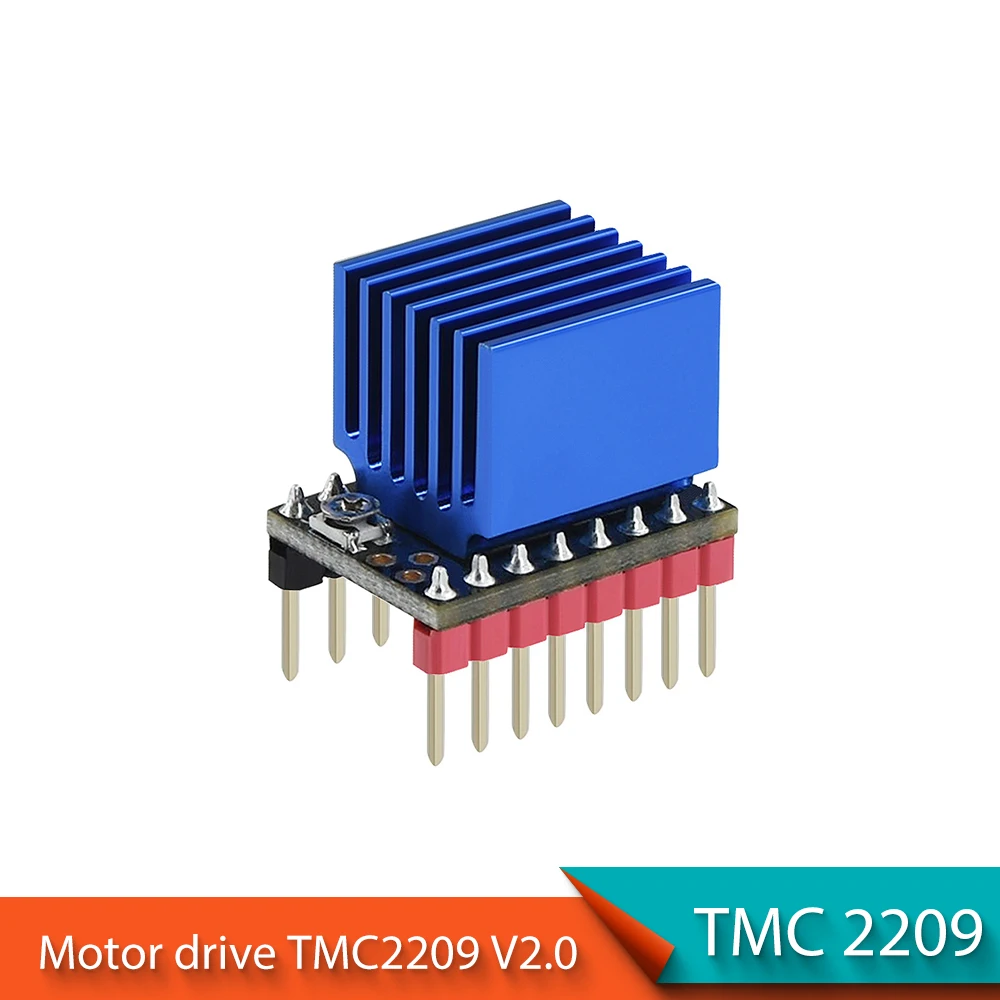 3D Printer Parts Motherboard Drive TMC2209 V2.0 Motor Mute Driver Stepstick Replace TMC2100 for Ender 3 SKR V1.3 MKS Robin Nano