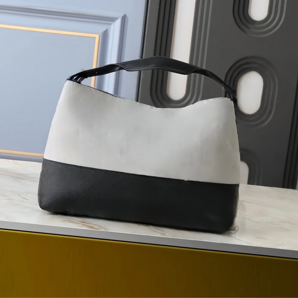 2026 Nuevo bolso de mano/bolso cruzado para mujer, gran capacidad, ante nueve colores disponibles, gris y negro, 36-24-12 cm