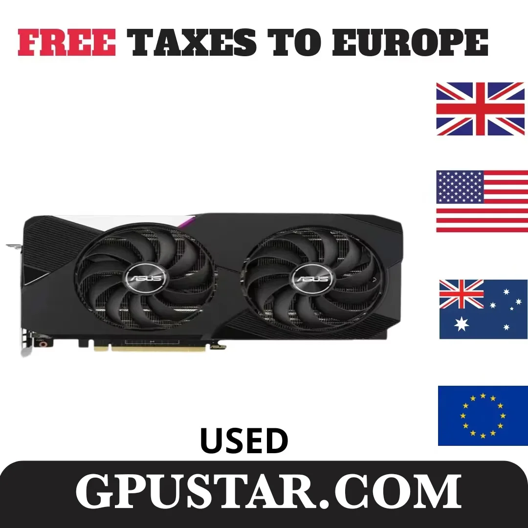 

2024 Used ASUS RTX 3070 8GB GDDR6 Graphic Card 256bit Video Cards GPU RTX3070 8G PCI Express 4.0 16X