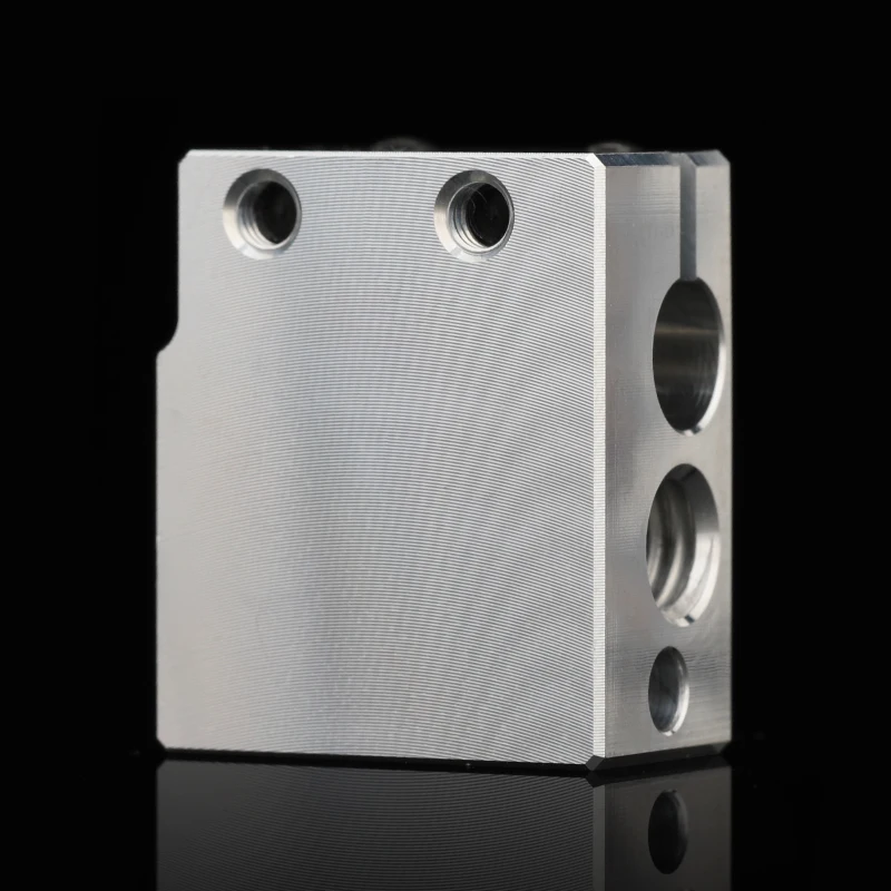 Mellow High Quality 3D Printer Volcano Heater Block For  Volcano V6 Hotend Compatible Pt100 Sensor/thermistor Cartrodge