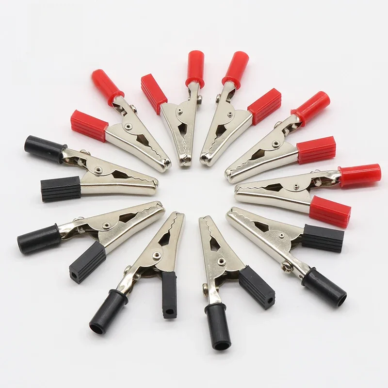 IMC Hot 10 szt. 50mm plastikowy uchwyt sonda testowa metalowe zaciski krokodylkowe — zdjęcie 2