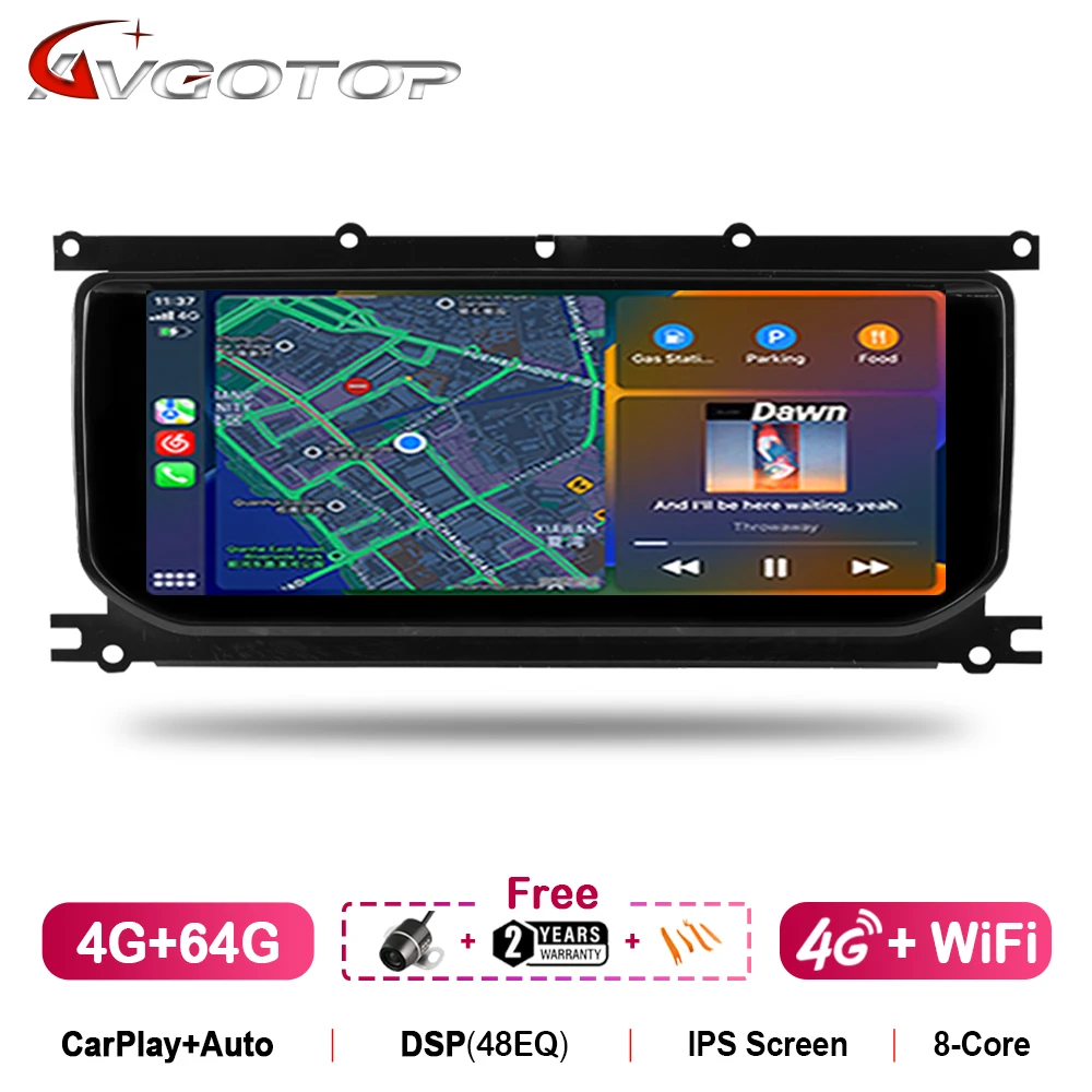 Oem Autoradio Voor Land Range Rover Evoque 2012-2018 Carplay Android Multimedia 10.25 Inch Breed Hd Scherm Air Conditie Ac Scherm