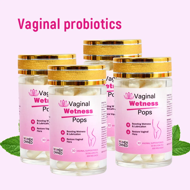 Yoni Repair Probiotics Vaginal Wetness Detox Suppositories Intimate pH Balance Pills Anti Yeast Infection BV Capsule