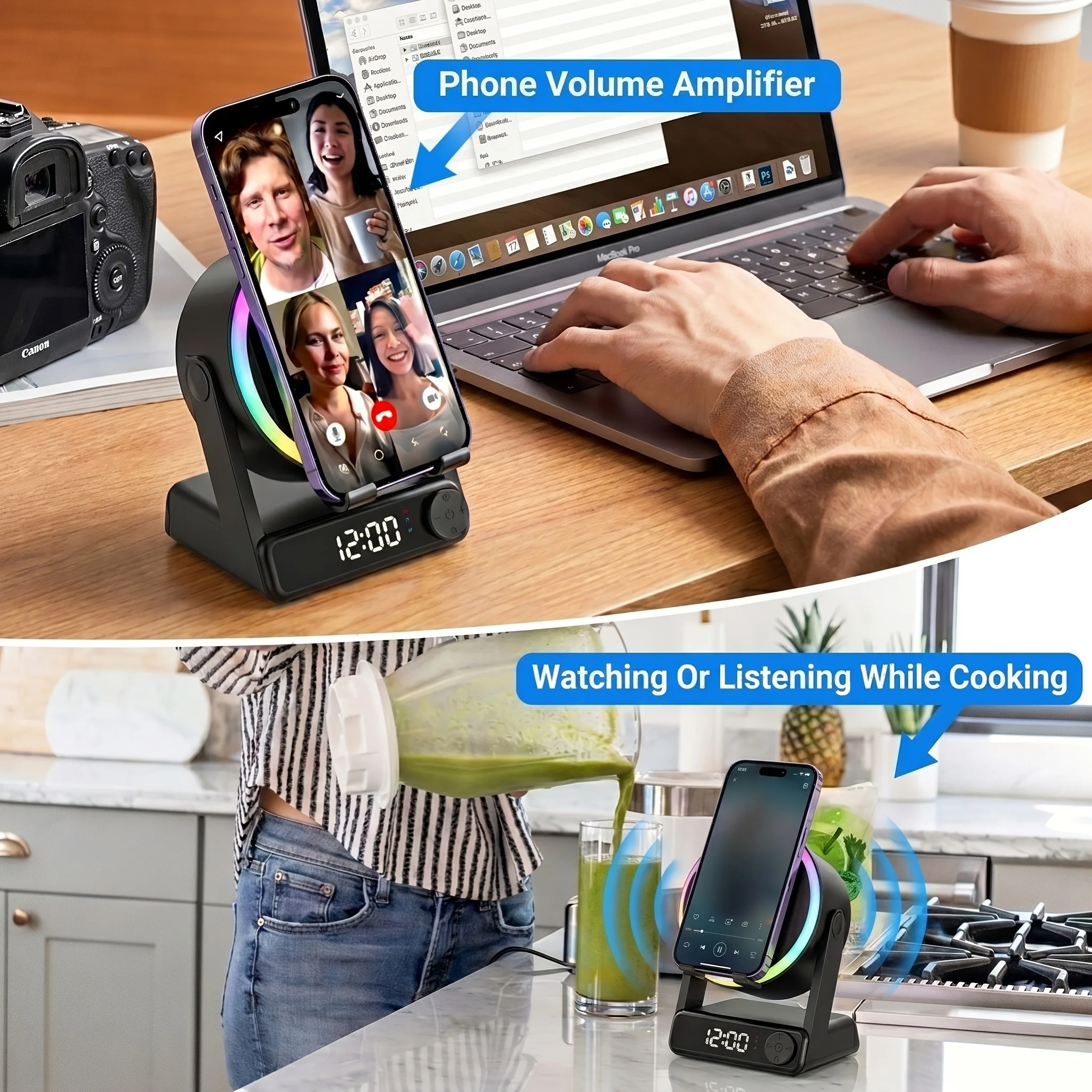 Penyangga Telepon Meja Multifu - Cool Office Tech Gadgets ulasan dan harga