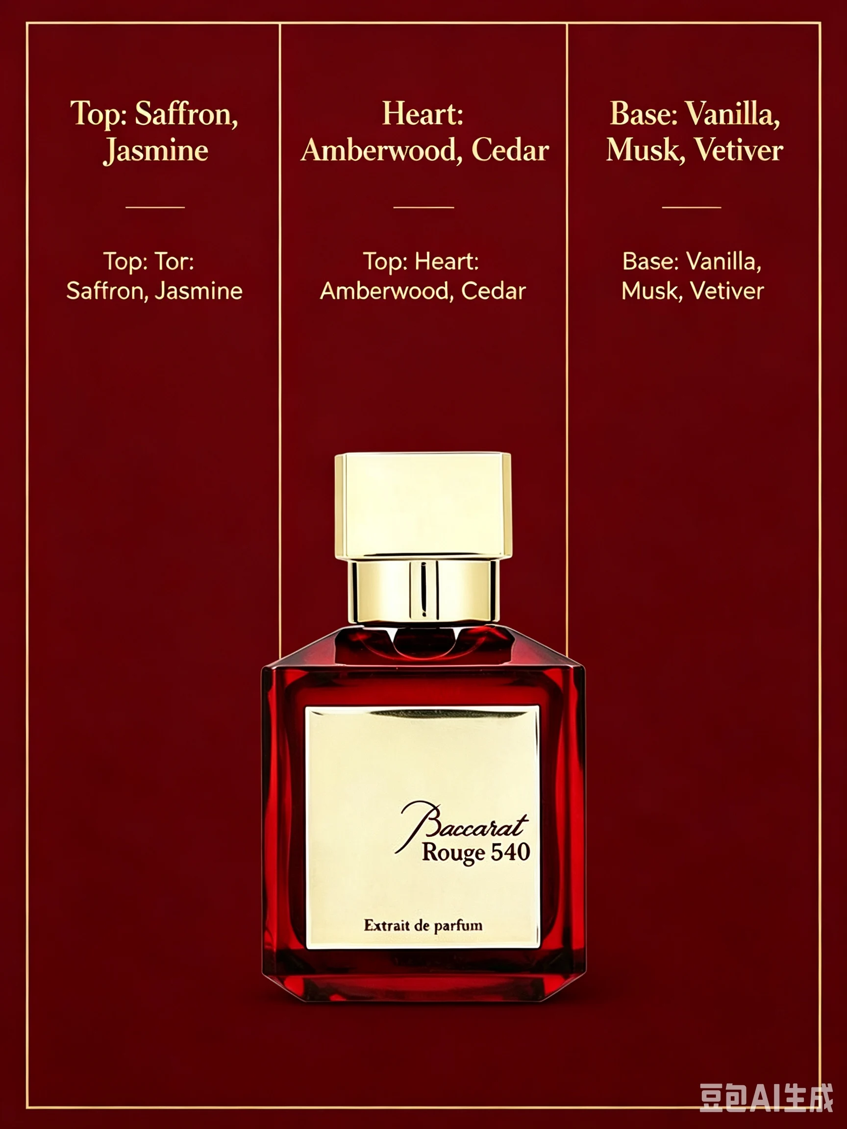 Baccarat Rouge 540 Extrait de - Perfume Fragrance List recensione e prezzo