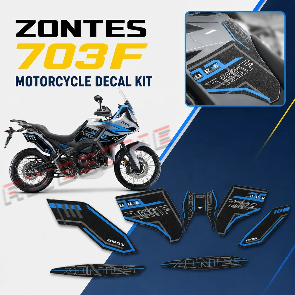 Anti-slip and Wear-resistant Oil Tank Sticker For Fit ZONTES 703F