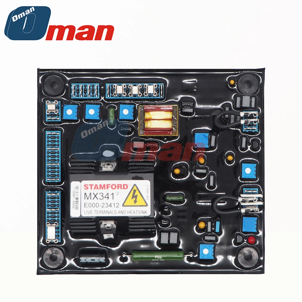 MX341 AVR Original Made in UK E000-23412 MX341-2 Automatic Voltage Regulator For Generators