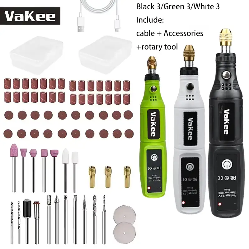 미니 전기 드릴 USB 충전식 무선 조각 펜 Dremel 도구 로타리 도구 무선 핸드 드릴 손용 미니 폴리 셔