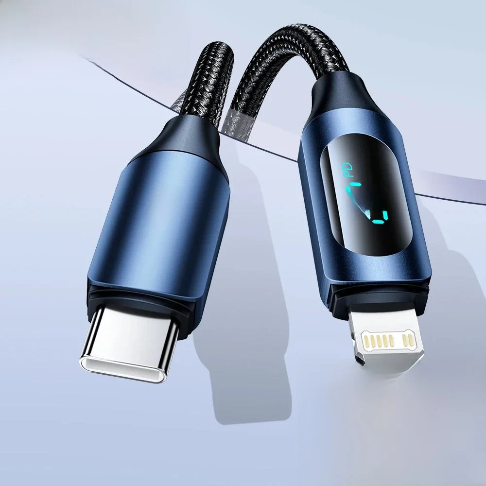 Toocki USB-C-auf-Beleuchtungskabel für iPhone 14 13 12 11 Pro Max X Xr 8 7 Plus PD 20 W Schnellladegerät Typ-C-Datenkabel 1 m 2 m