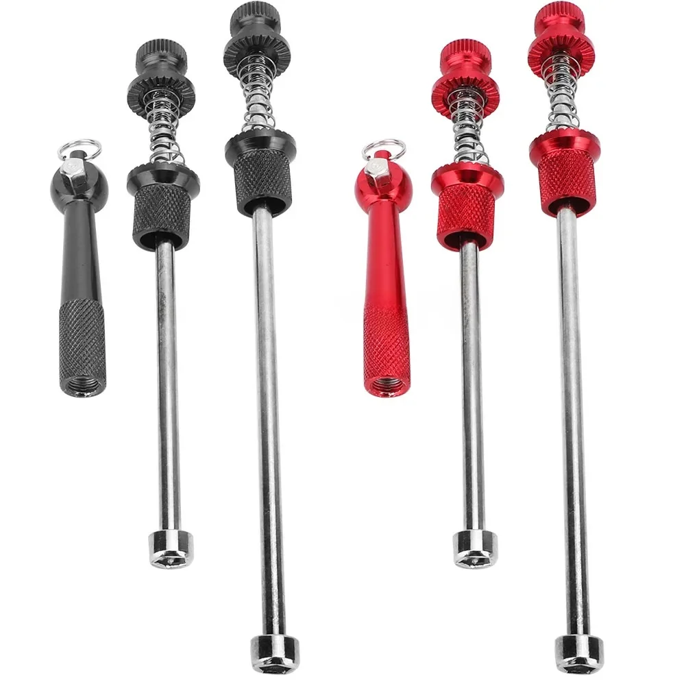 AliExpress Wheel Locking Skewers Aluminum Alloy Road Bike Anti Theft Quick Release Skewers Wheels Locking Security