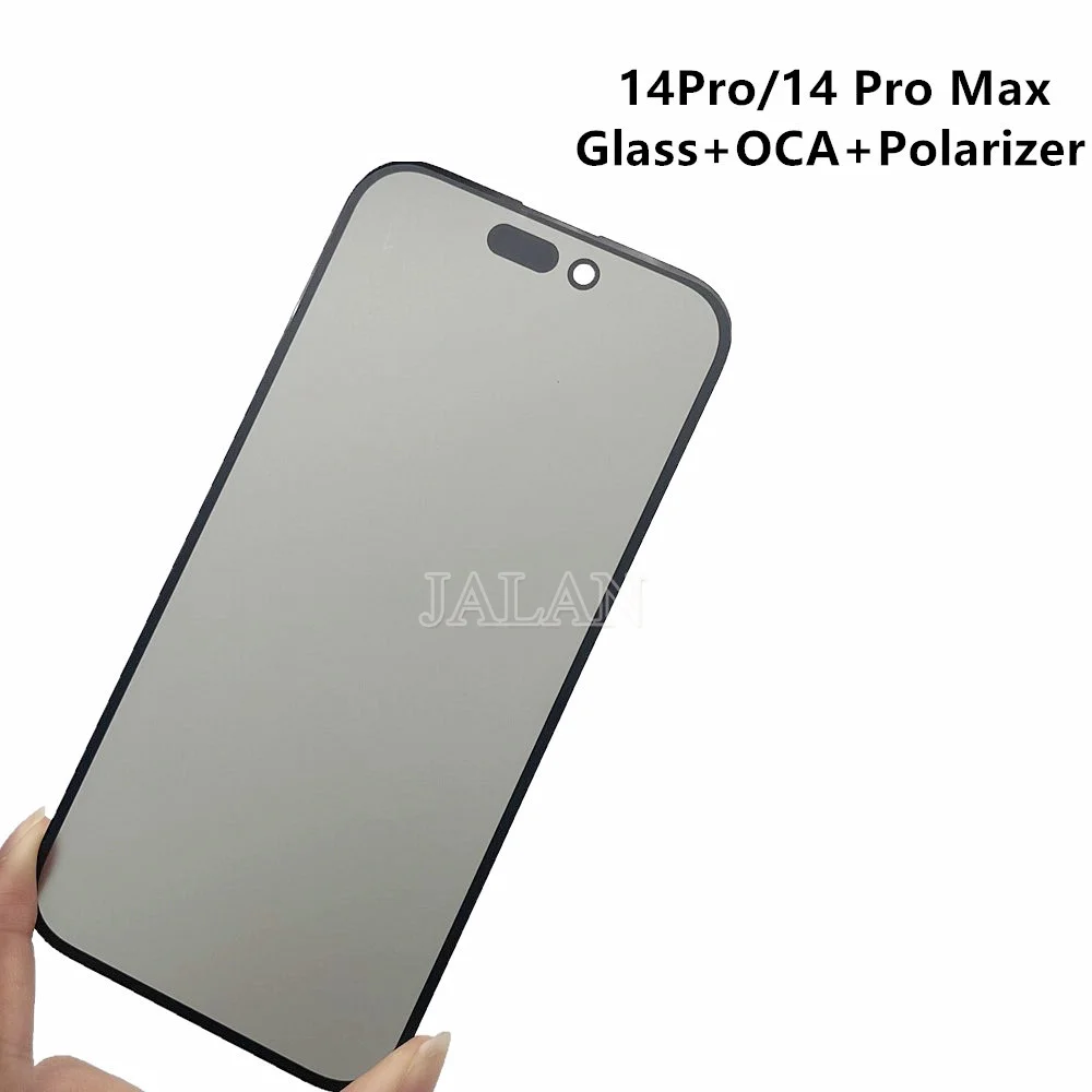 2PCS/BGA Glass With OCA And Polarizer Film for IP17/16/15/14/13 Series LCD Display Digitizer Front Panel Change Repair Tool