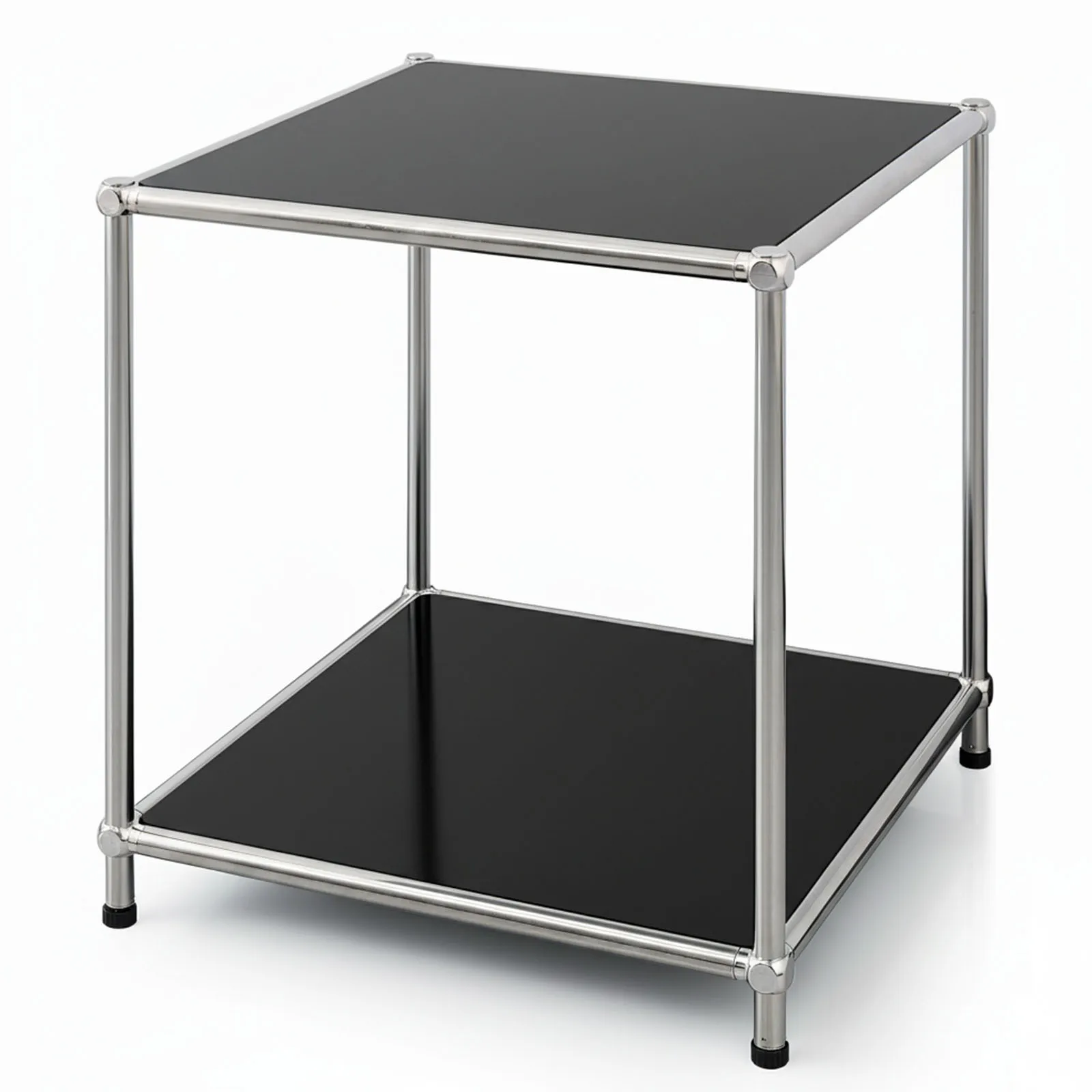 Floordirekt Metallregal Concept Epure MK 012 - Kompaktes Standregal mit 2 Ablagen für Bad Küche und Büro - verschiedene Farben