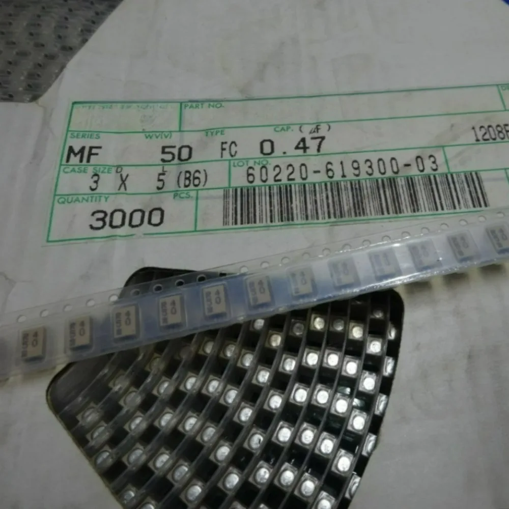 20pcs/lot NIPP 50V 0.47uF R4 50 Brand New 3x5 SMD Aluminum Electrolytic Capacitor
