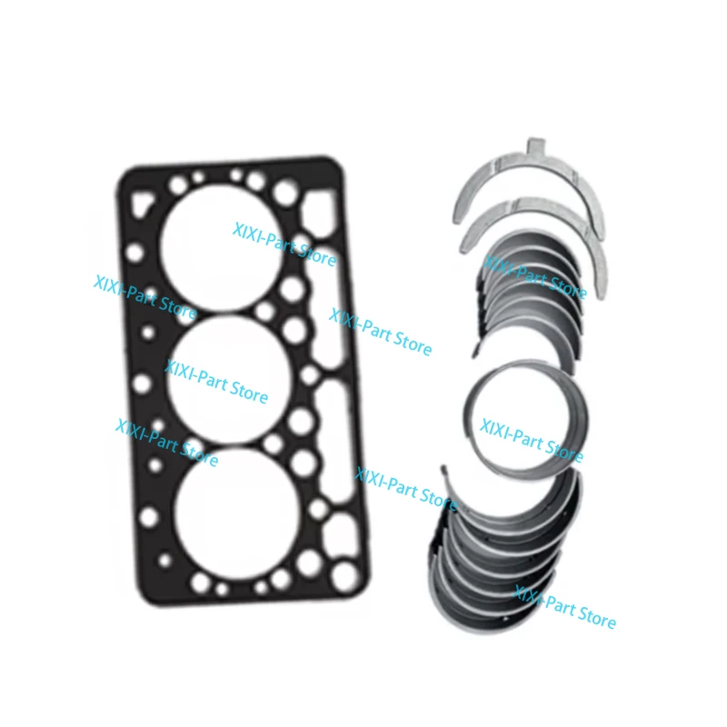 

For Kubota D722 Crankshaft Main Bearing Connecting Rod Bearing Cylinder Head Gasket Overhaul Rebuild