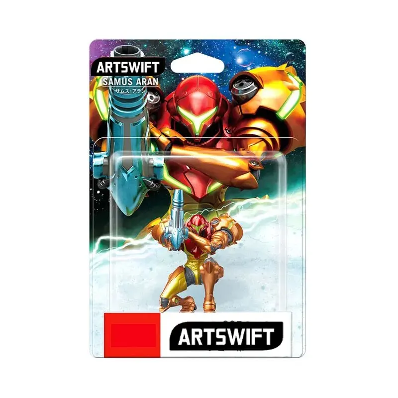 متجر ARTSWIFT-تمثال NFC أصلي لـ NS ، Samus Zero ، بدلة EMMI ، إصدار آسيا ، المنطقة الحرة ، مجموعة 2 حزمة