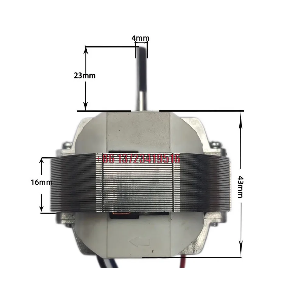 Yj58-20 Air Circulation Fan Motor Electric Fan Motor Accessories 5816 Three-wire Second-speed Circulation Fan Accessories