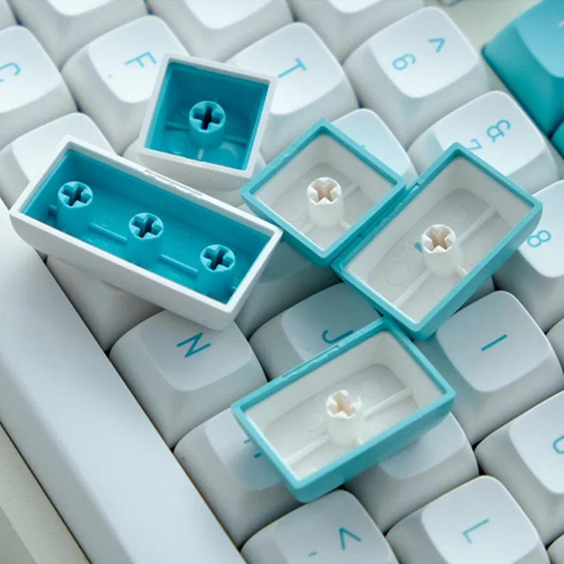 Semelhante cereja duplo tiro 149 teclas pbt cor dupla injeção keycaps para mx switch teclado mecânico 7u barra de espaço iso entrar