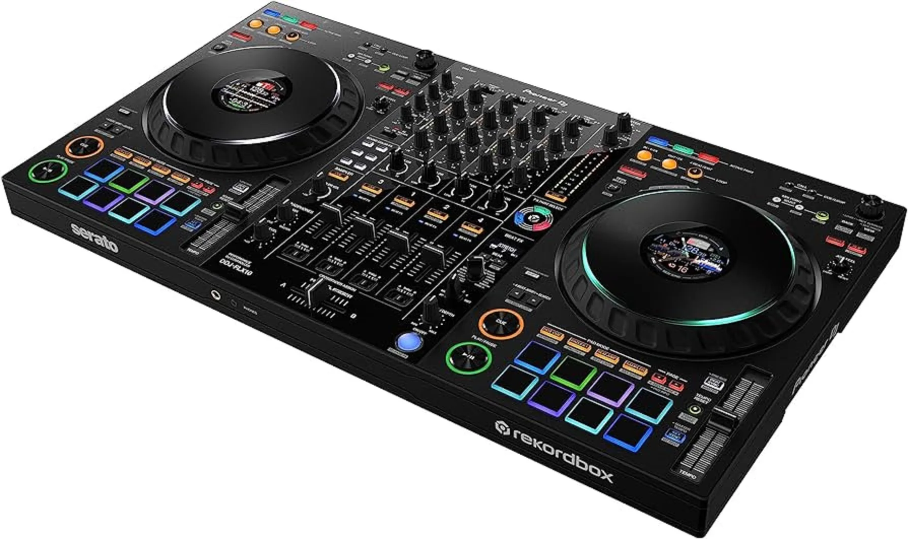 Pioneer DJ DDJ-FLX10 4-Deck Recorder e Serato DJ controlador, vendas novas