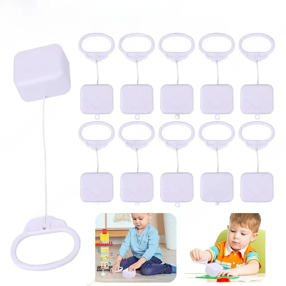 Boîte à musique à cordes pour lit d'enfant, jouet musical, hochet, cadeaux de Noël, berceuse, 10 à 1 pièces