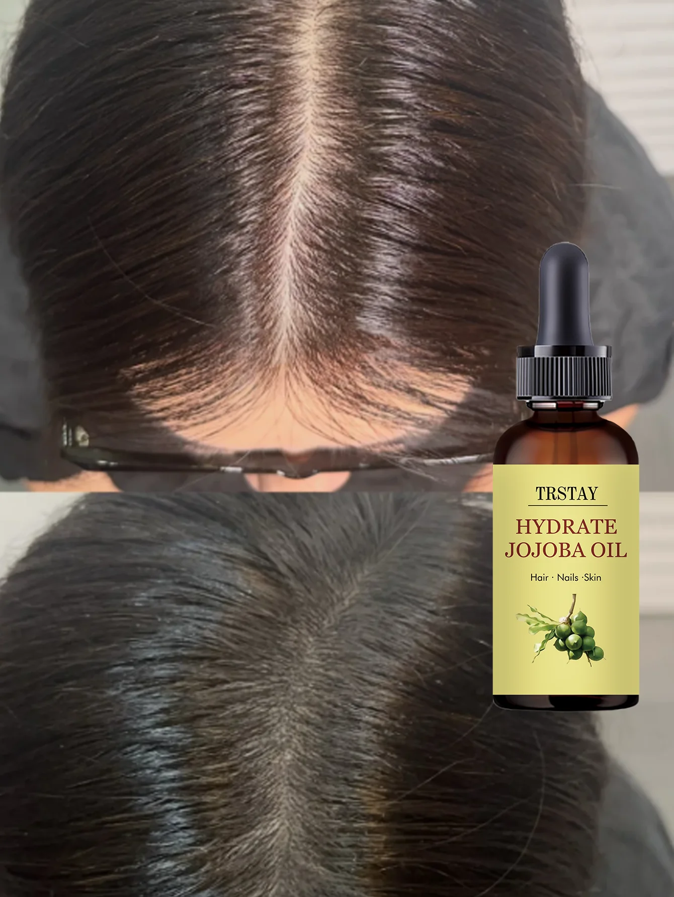 Summer Fresh Hair Oil Oil Control Hydration Light Feel Moisturizing Hair Treatment for All Hair Types Long Lasting Shine and Sof - Image 6